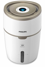 Увлажнитель воздуха Philips HU4816/10, белый/шампань